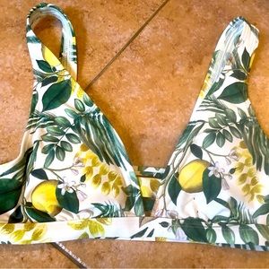 Gianni Bini lemon swim top